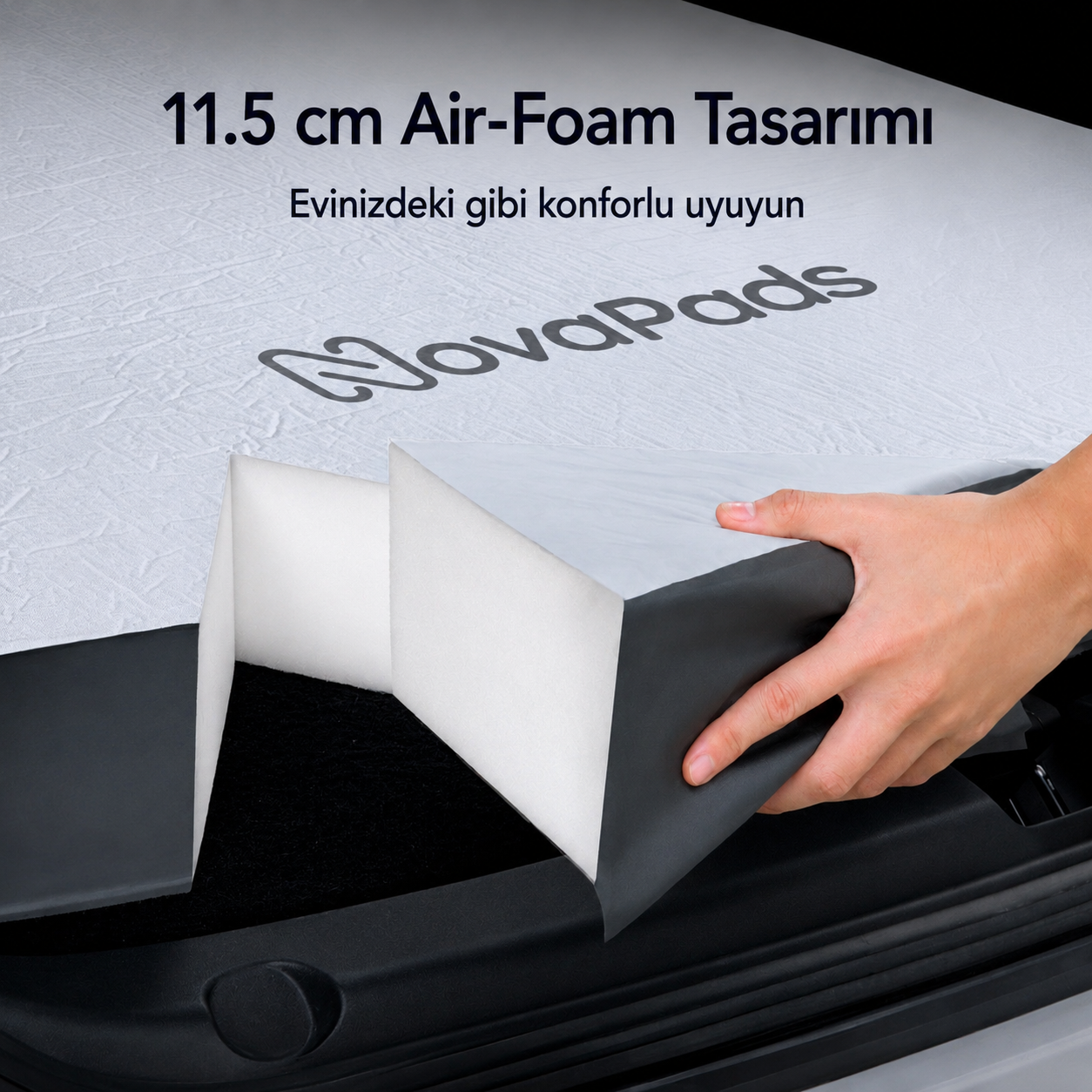 Novapads Tesla Model Y Air-Foam Mattress Pro
