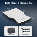 Novapads Tesla Model Y Air-Foam Mattress Pro
