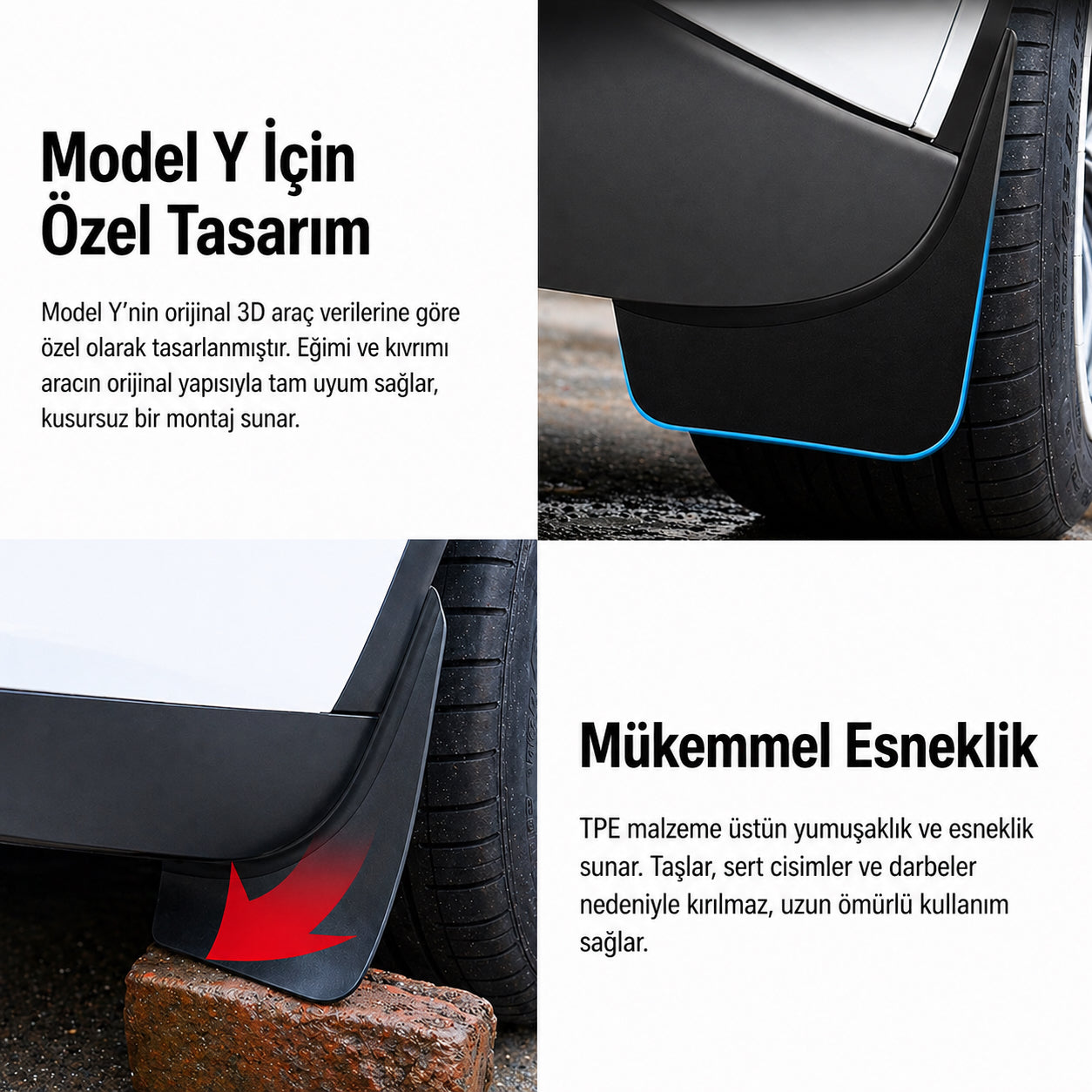 Tesla Model Y Legacy Çamurluk (Tesla Official Version)