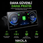 Tesla Model Y Legacy  9 inch Gösterge Ekranı, Carplay ve Android  (ön kamera dahil değildir)