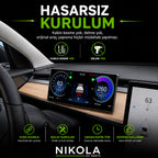 Tesla Model Y Legacy  9 inch Gösterge Ekranı, Carplay ve Android  (ön kamera dahil değildir)