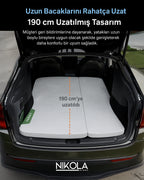 Tesla Model Y TEMAI Memory Foam Kamp Yatağı