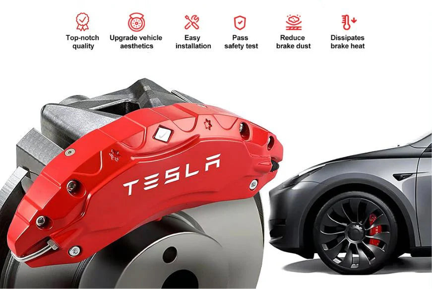 Tesla Model Y Long Range Uyumlu 19/20 inch Fren Kaliper Kapağı