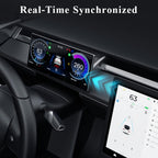 Tesla Model Y ve Model 3 ile uyumlu 9 inch Gösterge Ekranı, Carplay ve Android Uyumlu (ön kamera dahil değildir)